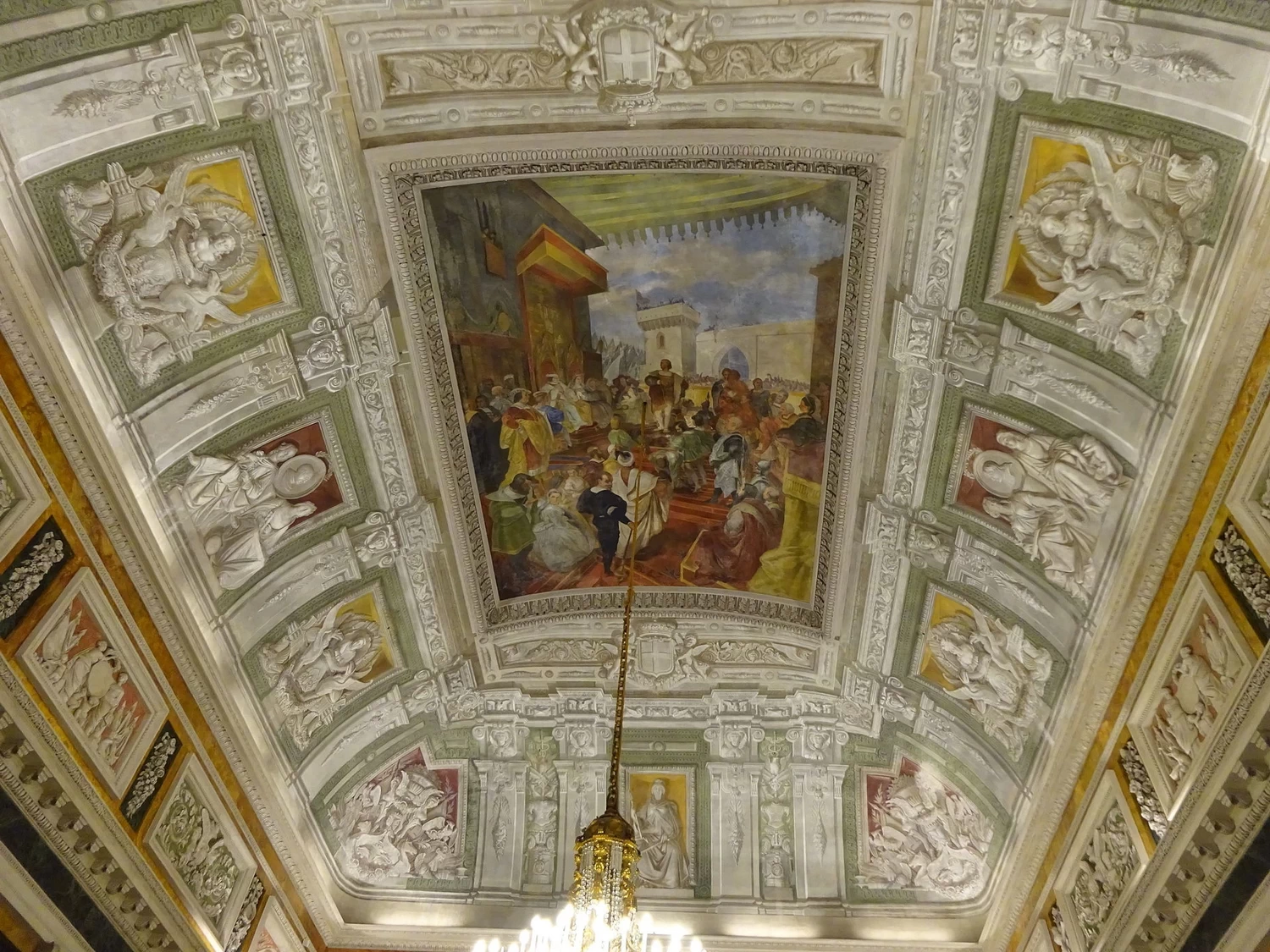 Palazzo Turzi, sala di rappresentanza, Genova